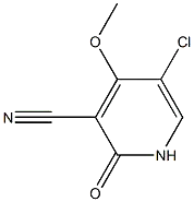 5-Chloro-1,2-dihydro-4-methoxy-2-oxo-3-pyridinecarbonitrileCAS NO.: 147619-40-7