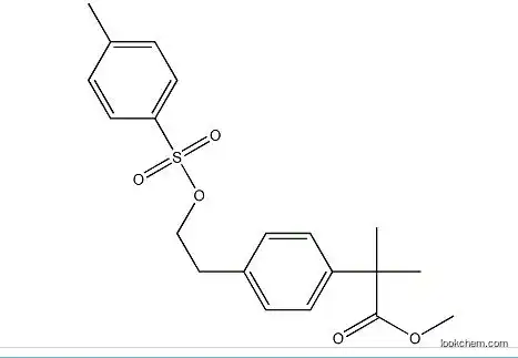 methyl 2-methyl-2-(4-(2-(tosyloxy)ethyl)phenyl)propanoate