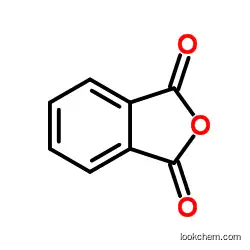 Phthalic anhydride C8H4O3  Phthalic anhydride is mainly used in the production of plastic plasticizers, alkyd resins, dyes, unsaturated resins and certain pharmaceuticals and pesticides.