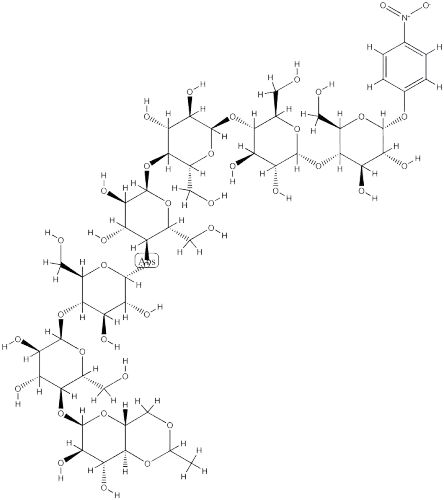 Ethylidene-4-nitrophenyl-a-D-MaltoheptaosideCAS NO.: 96597-16-9