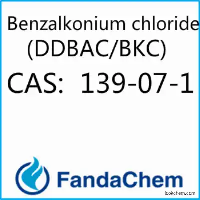 Dodecyldimethylbenzylammonium chloride;Benzalkonium Chloride (DDBAC/BKC) CAS:139-07-1 from Fandachem(139-07-1)