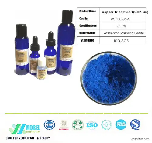 anti wrinkle peptide Copper Tripeptide-1 GHK-CU Copper Peptide Wholesale