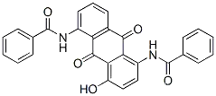 Benzamide,N,N'-(9,10-dihydro-4-hydroxy-9,10-dioxo-1,5-anthracenediyl)bis-     6370-96-3