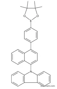 CAS2376616-77-0 9-(4-(4-(4,4,5,5-tetramethyl-1,3,2-dioxaborolan-2-yl)phenyl)naphthalen-1-yl)-9H-carbazole