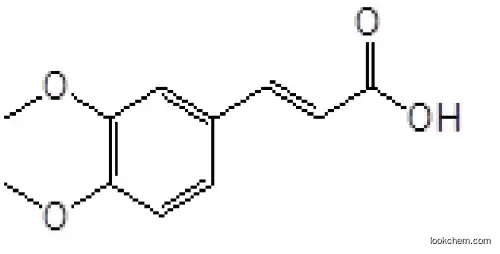 Istradefylline Intermediate  3,4-Dimethoxycinnamic acid  98.5% C11H12O4(2316-26-9)
