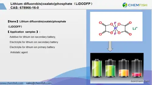 Lithium difluorobis(oxalato)phosphate（LiDODFP）