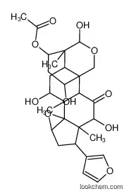 24-Norchola-20,22-diene-4-carboxaldehyde,3-(acetyloxy)-14,15:21,23-diepoxy-1,7,12,19-tetrahydroxy-4,    71590-47-1