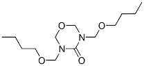 3,5-Bis(butoxymethyl)tetrahydro-4H-1,3,5-oxadiazin-4-one    7504-68-9