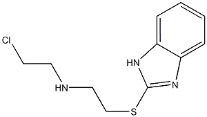 Ethanamine,2-(1H-benzimidazol-2-ylthio)-N-(2-chloroethyl)-    77168-28-6