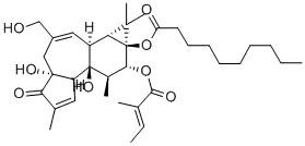 Decanoic acid,(1aS,2R,3R,3aS,3bS,6aR,9aS,9bR)-1,2,3,3a,3b,6,6a,7,9a,9b-decahydro-3a,6a-dihydroxy-8-(    59086-92-9