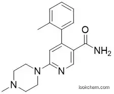 6-(4-Methylpiperazin-1-yl)-4-(2-methylphenyl)nicotinamide