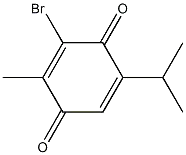 2,5-Cyclohexadiene-1,4-dione,3-bromo-2-methyl-5-(1-methylethyl)-   6307-97-7