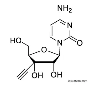 4-amino-1-((2R,3R,4S,5R)-4-ethynyl-3,4-dihydroxy-5-(hydroxymethyl)tetrahydrofuran-2-yl)pyrimidin-2(1H)-one
