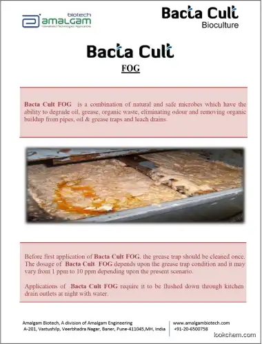 Bacta Cult FOG/ Bacta Cult Dairy/ Bacta Cult Sugar