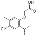 2-(4-chloro-5-methyl-2-propan-2-yl-phenoxy)acetic acid    5411-11-0