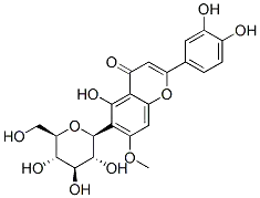 4H-Benzopyran-4-one, 2-(3,4-dihydroxyphenyl)-6-beta-D-glucopyranosyl-5 -hydroxy-7-methoxy-CAS NO.: 6980-25-2