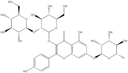 KaeMpferol 3-sophoroside-7-rhaMnosideCAS NO.: 93098-79-4