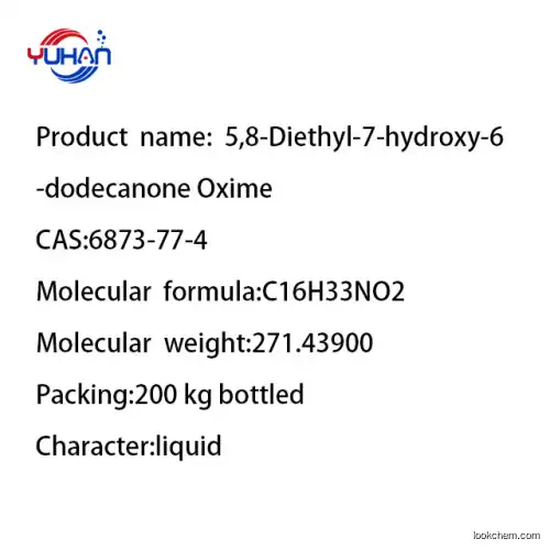 Flotation agent environment-friendly 6873-77-4  6-Dodecanone 5,8-diethyl-7-hydroxy-  oxime(6873-77-4)