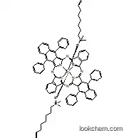 (OC-6-12)-Bis(dimethyl-7-octenylsilanolato)[8,13,24,29-tetraphenyl-33H,35H-dibenzo[b,l]dinaphtho[2,3-g:2',3'-q]porphyrazinato]silicon