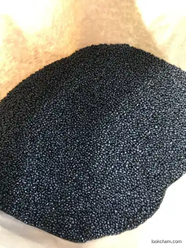 Carbon Black content 50% PE application making plastics,  pipes and woven bags Black Masterbatch()