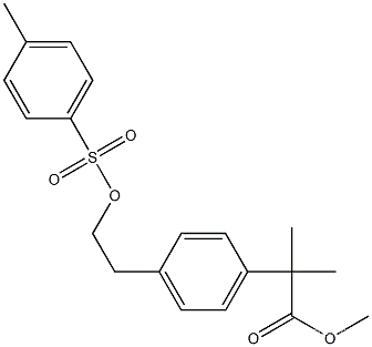 Methyl 2-Methyl-2-(4-(2-(Tosyloxy)Ethyl)Phenyl)Propanoate