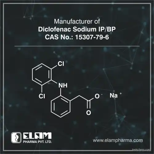 Diclofenac Sodium IP/BP - sodium; 2-[2-(2,6-dichloroanilino)phenyl]acetate