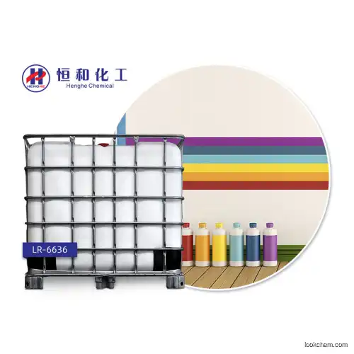 LR-6636 Waterborne modified acrylic copolymer emulsion for water-in-water and sand-in-water multicolor paint