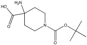 4-AMINO-1-BOC-PIPERIDINE-4-CARBOXYLIC ACIDCAS NO.: 183673-71-4