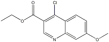 Ethyl 4-chloro-7-methoxyquinoline-3-carboxylate