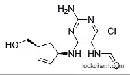 N-[2-Amino-4-chloro-6-[[(1R,4S)-4-(hydroxymethyl)-2-cyclopenten-1-yl]amino]-5-pyrimidinyl]formamide