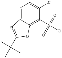 2-(tert-butyl)-6-chlorobenzo[d]oxazole-7-sulfonyl chloride