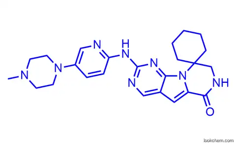 2'-((5-(4-methylpiperazin-1-yl)pyridin-2-yl)amino)-7',8'-dihydro-6'H-spiro[cyclohexane-1,9'-pyrazino[1',2':1,5]pyrrolo[2,3-d]pyrimidin]-6'-one
