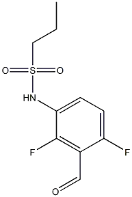 N-(2,4-difluoro-3-formylphenyl)propane-1-sulfonamide