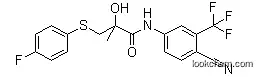 Lower Price N-[4-Cyano-3-(Trifluoromethyl)phenyl]-3-[(4-fluorophenyl)thio]-2-Hydroxy-2-Methylpropionamide