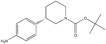 tert butyl (s) - 3 - (4-aminophenyl) piperidine-1-carboxylate
