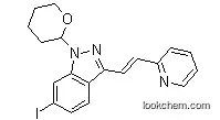 Lower Price (E)-6-Iodo-3-[2-(Pyridin-2-yl)Ethenyl]-1-(Tetrahydro-2H-Pyran-2-yl)-1H-Indazol