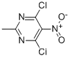 4,6-Dichloro-2-methyl-5-nitropyrimidine CAS NO.: 13162-43-1