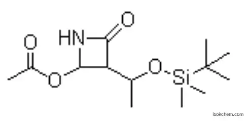 CAS NO.76855-69-1 (3R,4R)-(+)-4-ACETOXY-3-[(R)-(T-BUTYLDIMETHYLSILYLOXY)ETHYL]-2-AZETIDINONE