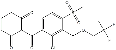 tembotrione intermediate, Methyl 2-{2-CHLORO-4-METHANESULFONYL-3-[(2,2,2-TRIFLUOROETHOXY)METHYL] benzoate