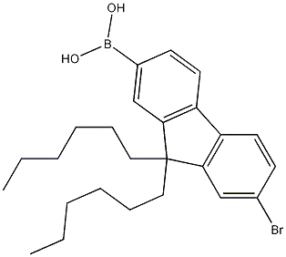 7-bromo-9,9-dihexylfluoren-2-yl-boronic acid china manufacture