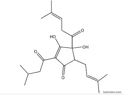 3,4-dihydroxy-5-(3-methylbut-2-enyl)-2-(3-methyl-1-oxobutyl)-4-(4-methyl-1-oxopent-3-enyl)cyclopent-2-en-1-one