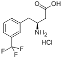 (S)-3-amino-4-(3-trifluoromethylphenyl) butyric acid hydrochloride