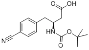 Boc- (S)-3-amino-4-(4-cyanophenyl) butyric acid