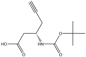 Boc- (S)-3-amino-5-alkyne caproic acid