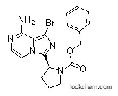 Lower Price (2S)-2-(8-Amino-1-Bromoimidazo[1,5-a]pyrazin-3-yl)-1-Pyrrolidinecarboxylic Acid Phenylmethyl Ester