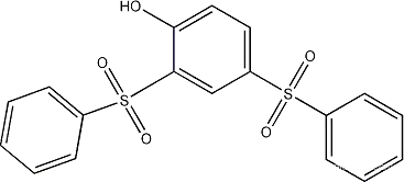 2,4-Bis(phenylsulfonyl)phenol  CAS NO. 177325-75-6