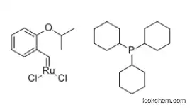 DICHLORO(O-ISOPROPOXYPHENYLMETHYLENE)(TRICYCLOHEXYLPHOSPHINE)RUTHENIUM(II)