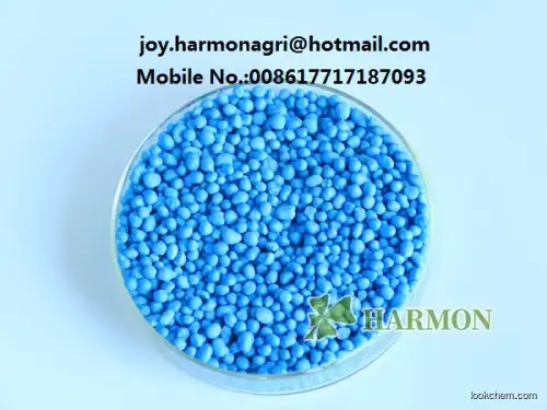 Compound NPK fertilizer blended complex fertilizer NPK 12-12-17+2MgO+TE blue granular base on SOP(66455-26-3)