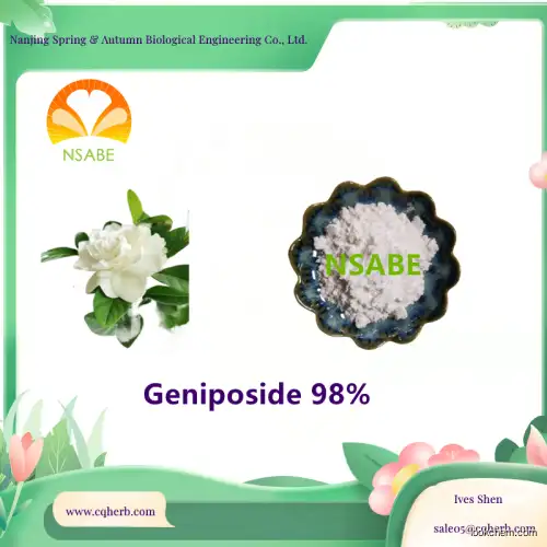 Quality Manufacturer Supply High Purity Geniposide 24512-63-8 with Reasonable Price 
