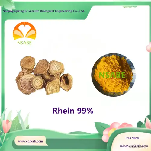 Quality Manufacturer Supply High Purity  Rhein with Reasonable Price